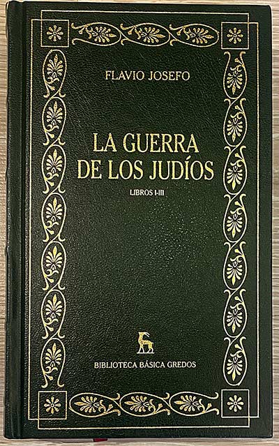 La Guerra de los Judios Libros I-III