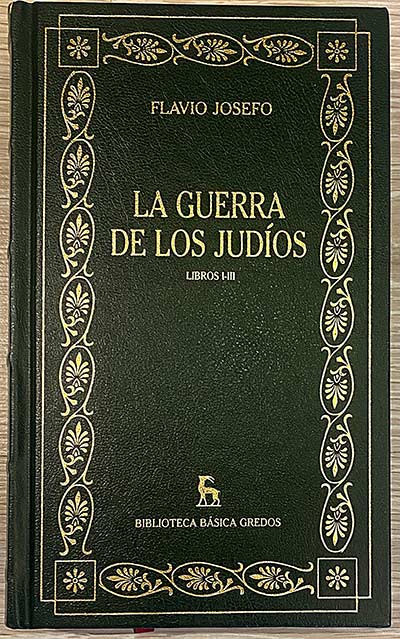 La Guerra de los Judios Libros I-III