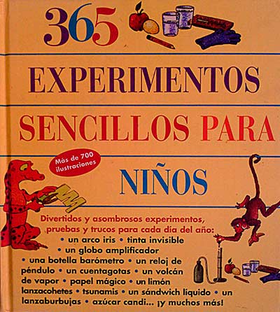 364 experimentos sencillos para niños