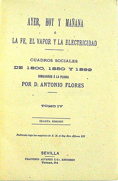 Ayer, hoy y mañana, Tomo IV