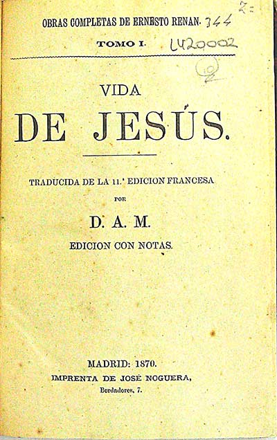 Vida de Jesús