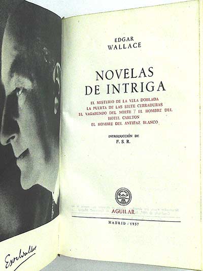 Novelas de intriga. Wallace