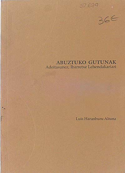 Abuztuko gutunak. Adeitasunez, Ibarretxe Lehendakariari