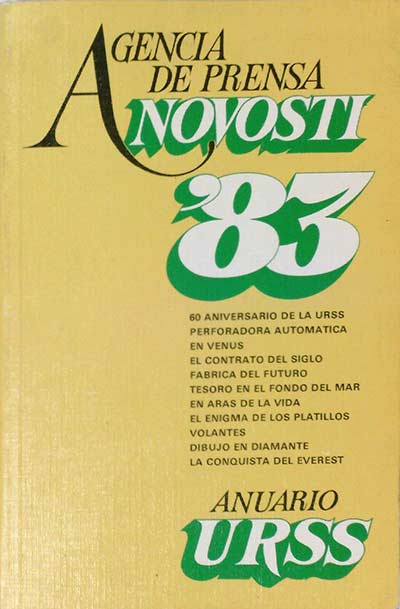 Agencia de Prensa Novosti, 83. URSS.