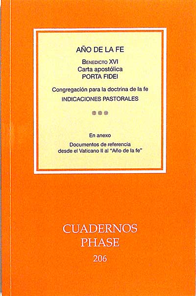 Cuadernos Phase, 206: Año de la fe