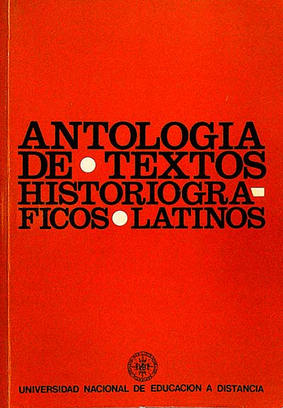Antología de textos historiográficos latinos