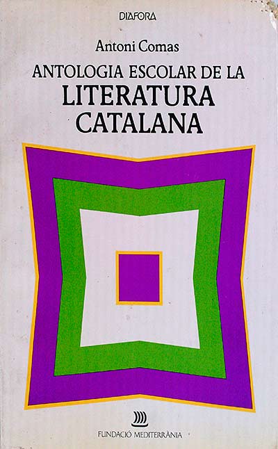 Antología escolar de la literatura Catalana 