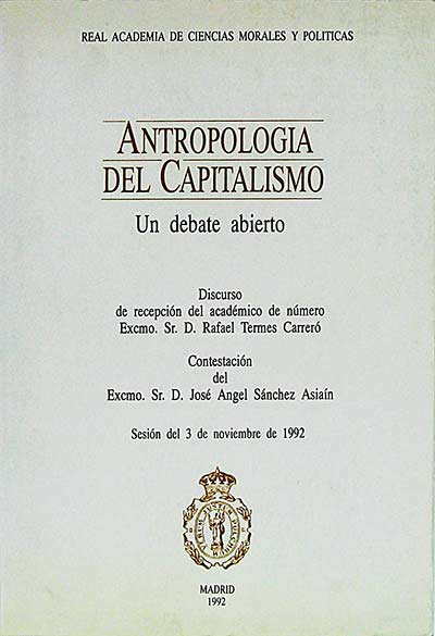 Antropología del capitalismo