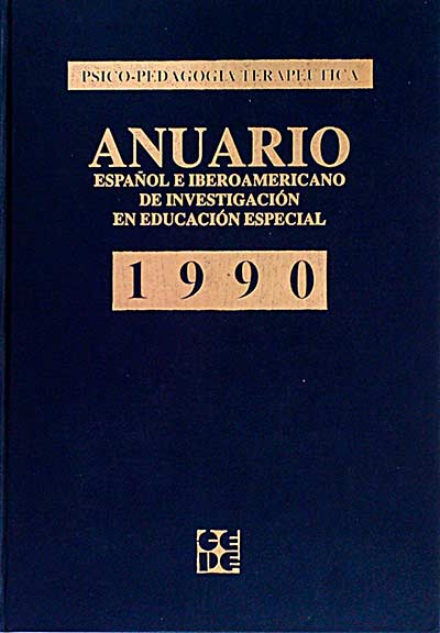 Anuario Español e Iberoamericano de investigación en educación especial