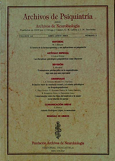 Archivos de Psiquiatría