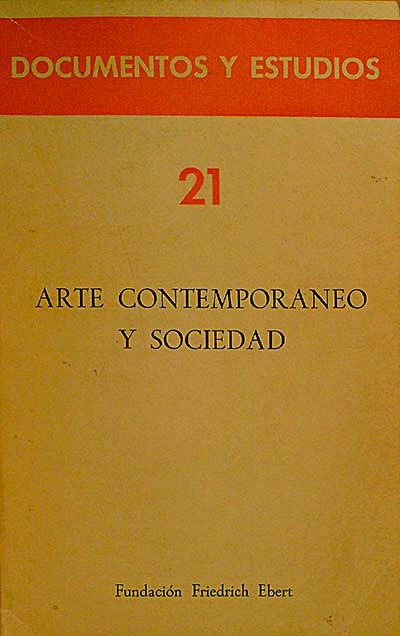 ARTE CONTEMPORÁNEO Y SOCIEDAD