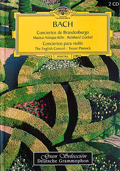 Bach. Conciertos de Brandenbrugo. Conciertos para violín
