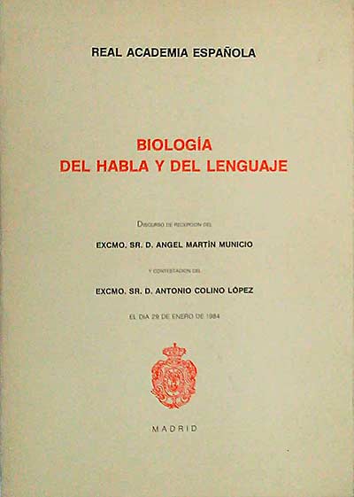 Biología del habla y del lenguaje