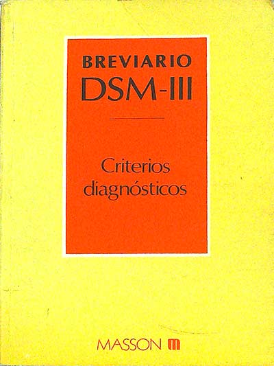 Breviario DSM-III: Criterios diagnósticos