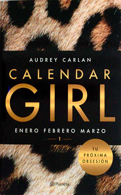 Calendar Girl 1. Enero Febrero Marzo