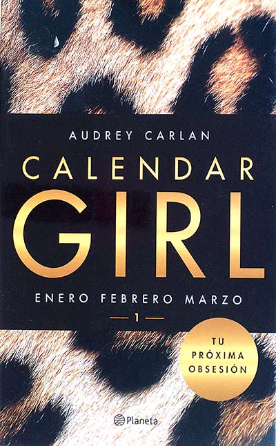 Calendar Girl 1 Enero, Febrero, Marzo