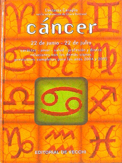 Cáncer 22 de Junio al 22 de Julio