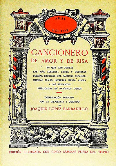 Cancionero de amor y de risa