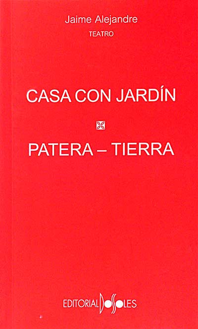 Casa con jardín. Patera - tierra