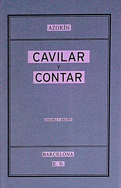 Cavilar y contar