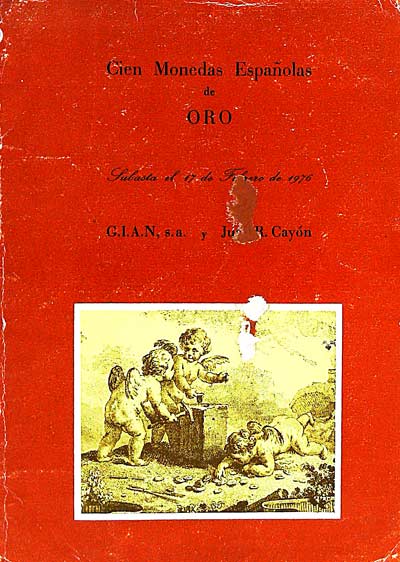 Cien monedas españolas de oro