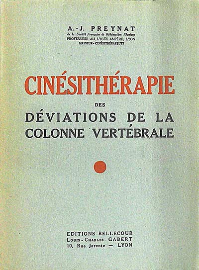 Cinésithérapie des déviations de la Colonne Vertébrale