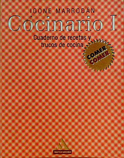 Cocinario I. Cuaderno de recetas y trucos de cocina.