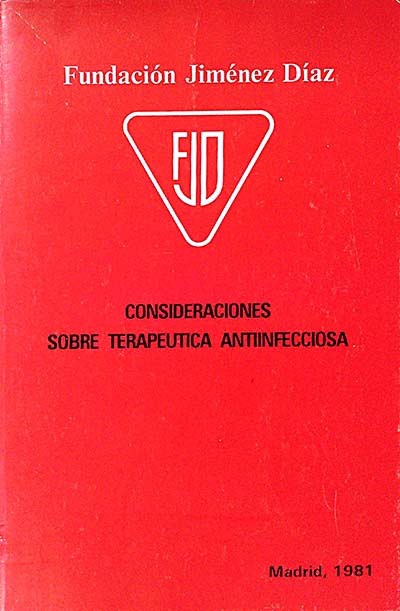 Consideraciones sobre terapeútica antiinfecciosa