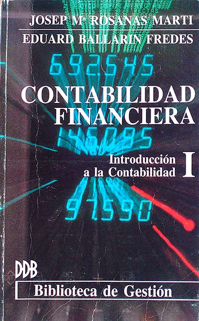 Contabilidad financiera. Introducción a la contabilidad I