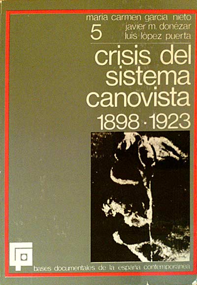 Crisis del sistema canovista (1898-1923)