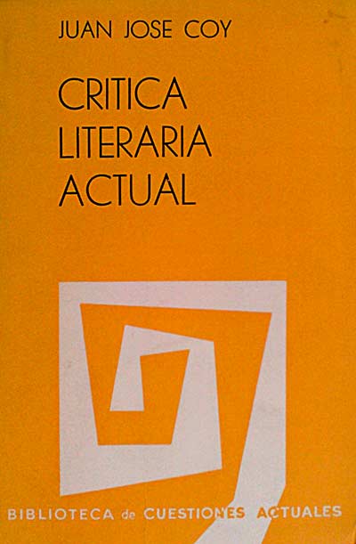 Crítica literaria actual