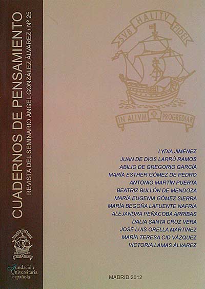 Cuadernos del pensamiento número 25