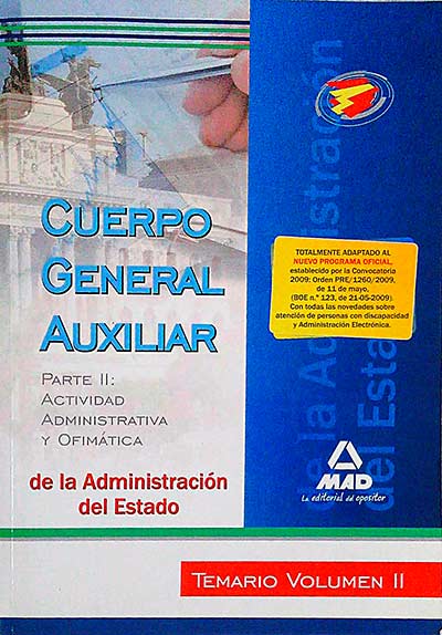 Cuerpo general auxiliar