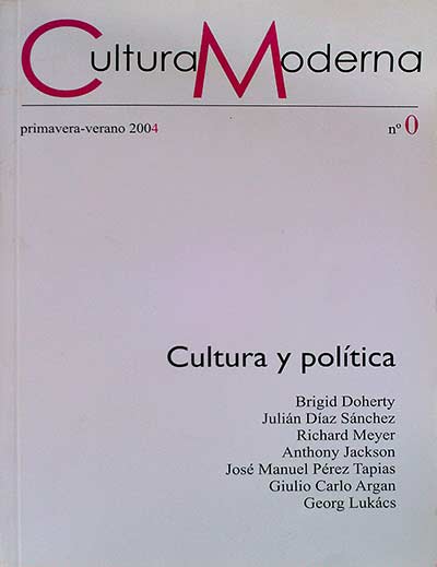 Cultura y política