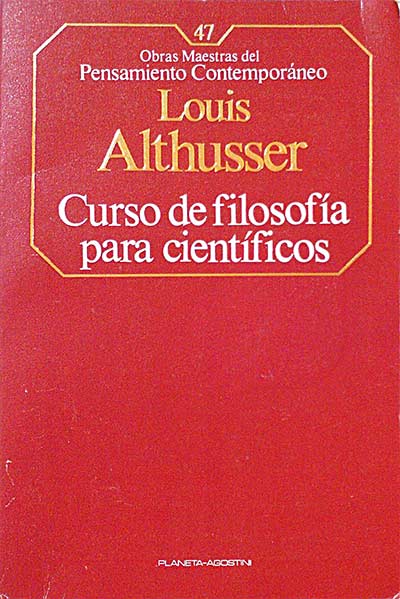 Curso de filosofía para científicos