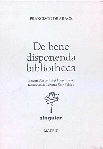 De bene disponenda bibliotheca