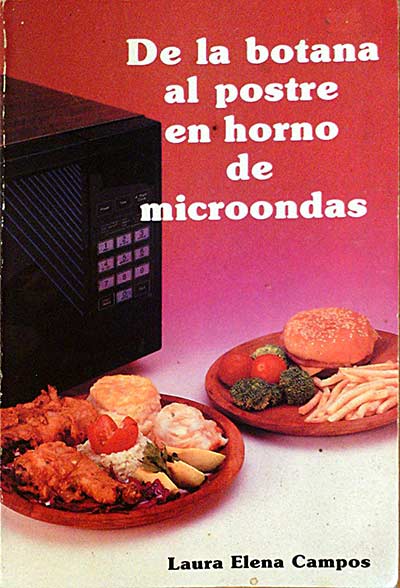 De la botana al postre en horno de microondas