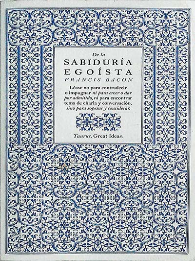De la sabiduría egoísta