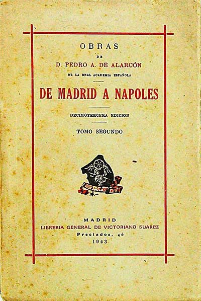 De Madrid a Nápoles. Tomo II