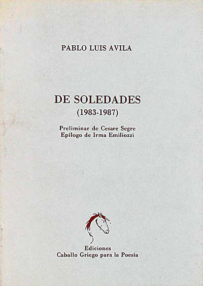 De soledades (1983-1987)