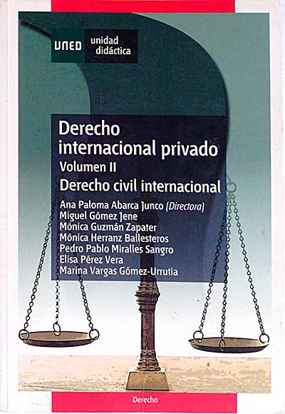 Derecho internacional privado. Volumen II
