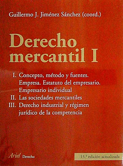 Derecho Mercantil I