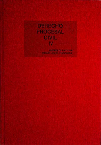 Derecho Procesal Civil IV