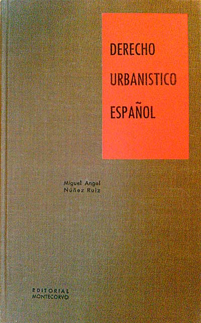 Derecho Urbanístico español