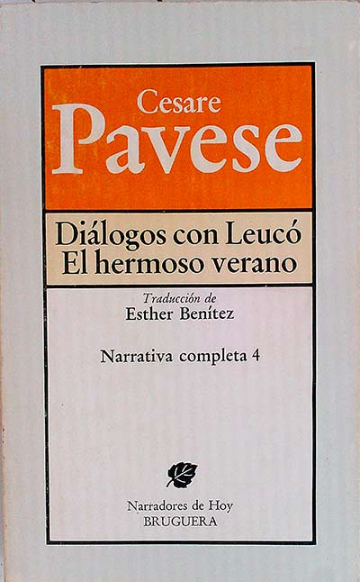 Diálogos con Leucó. EL hermoso verano