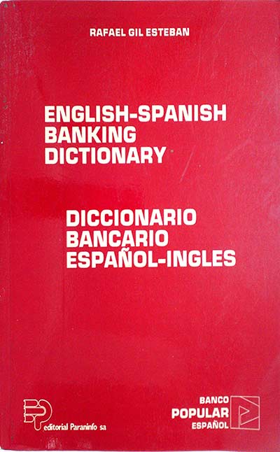 Diccionario bancario español-ingles