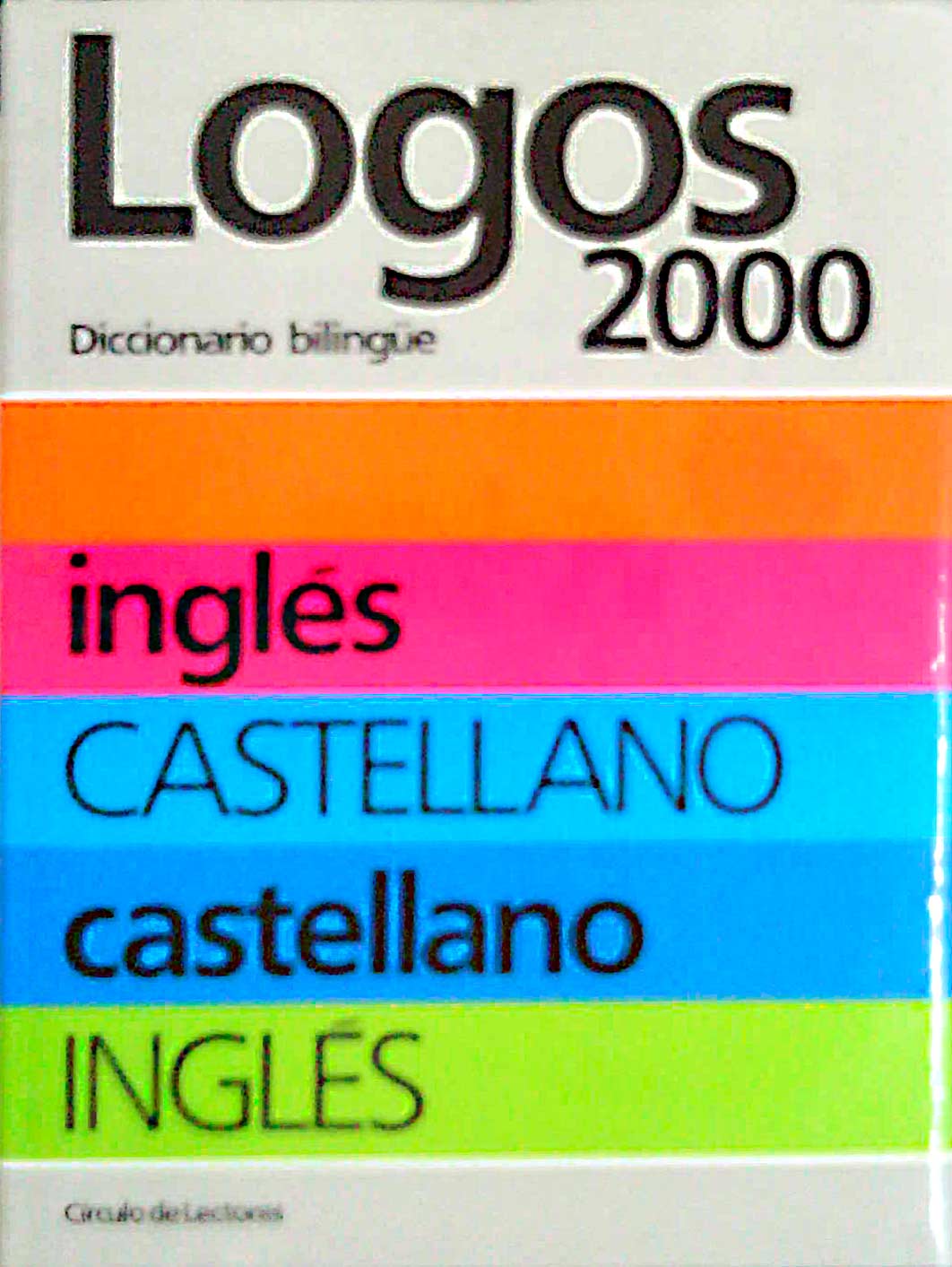 Diccionario bilingüe. Inglés/Castellano. Castellano/Inglés