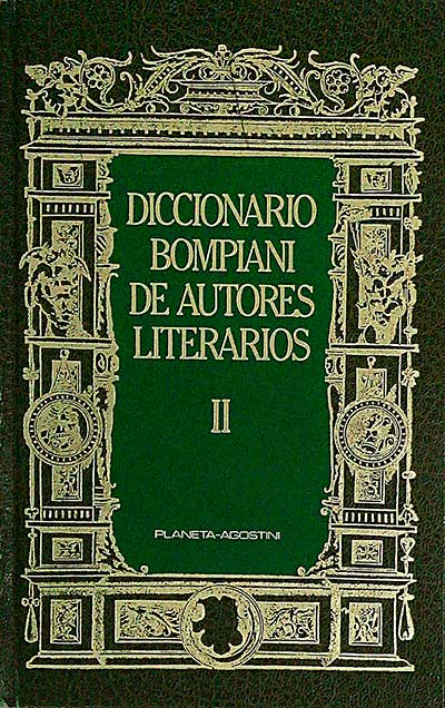 Diccionario Bompiani de autores literarios II