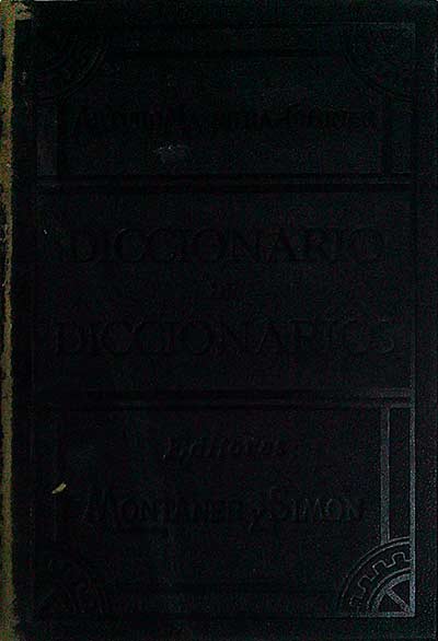Diccionario de Diccionarios. Tomo III
