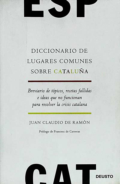 Diccionario de lugares comunes sobre Cataluña